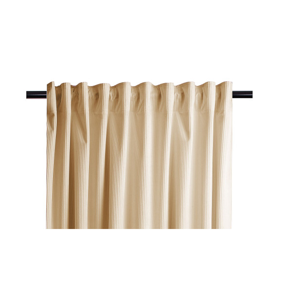 Zasłona z taśmą CASUAL CHIC 140x 270 taupe